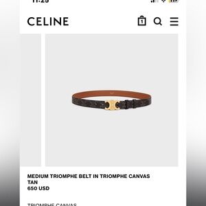 celine belt